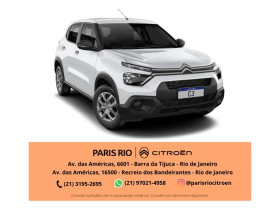 CITROËN C3 1.0 FIREFLY FLEX FEEL PLUS MANUAL CITROËN C3 1.0 FIREFLY FLEX FEEL PLUS MANUAL